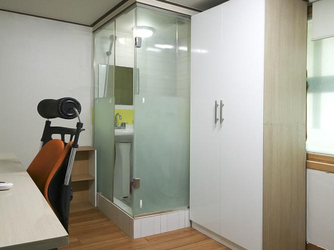 주방 2곳, 세탁기 및 건조기